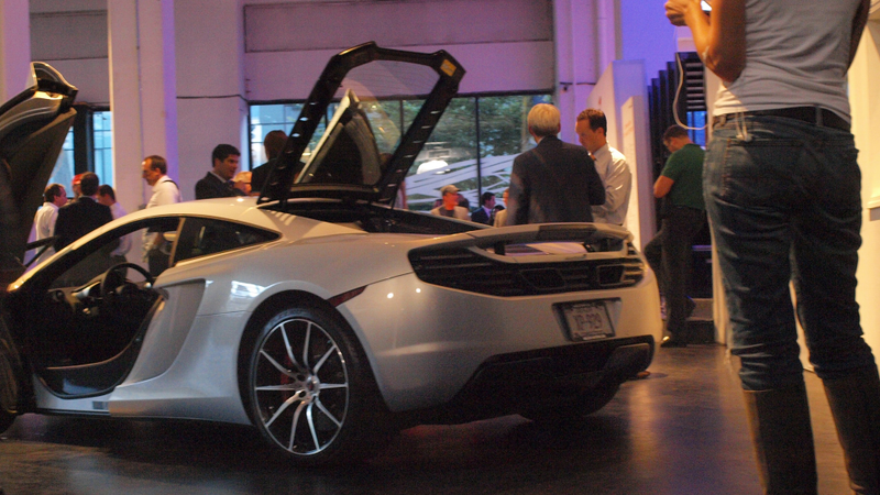 Illustration for article titled The McLaren 12C Spider Live At Classic Car Club Manhattan